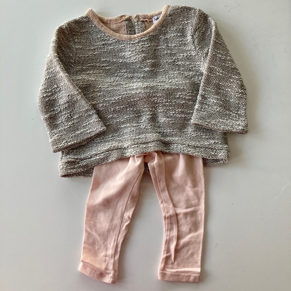 Splendid toddler girls top and pants set